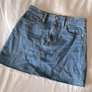 MADEWELL Denim mini